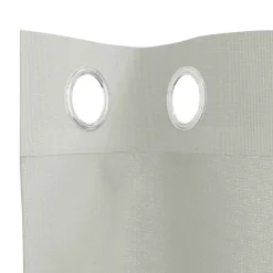VIDAXL - Rideaux en voile avec œillets 2 pcs gris clair 140x245 cm