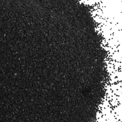 VIDAXL - Sable pour aquarium 25 kg noir 0,2-2 mm