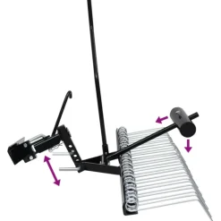VIDAXL - Scarificateur pour tondeuse autoportée 109 cm