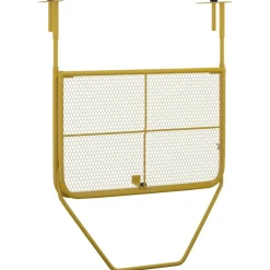 VIDAXL - Table de balcon doré 60x40 cm acier