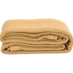VIDAXL - Tapis de tente sable 250x450 cm pehd