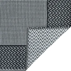 VIDAXL - Tapis d'extérieur arakil gris 160x230 cm pp