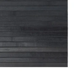 VIDAXL - Tapis rectangulaire gris 60x100 cm bambou