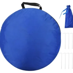VIDAXL - Tunnel pour chien bleu ø 55x500 cm polyester