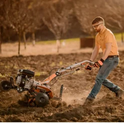 VILLAGER - Motoculteur professionnel 6,8 cv 212 cm3 3 vitesses av 1ar villager vtb 843 prime