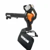 WORX - Aspirateur souffleur broyeur sur batterie worx vendu sans batterie