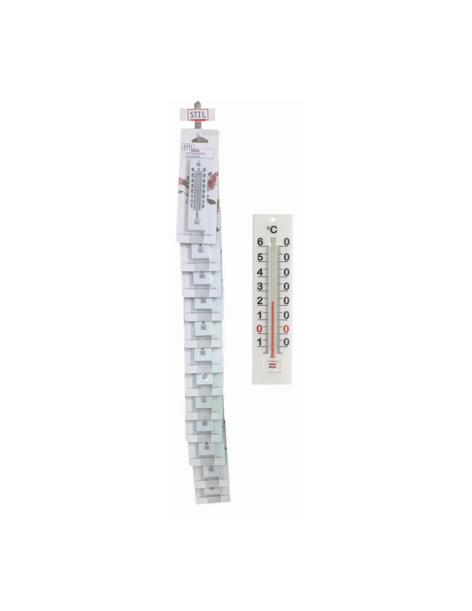 WPRO - Thermometre petit blanc plastique - stil
