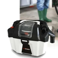 X-PERFORMER - Aspirateur eau et poussière compact brushless sur batterie - xperformer xpvc20libl-10l - batterie 4 ah + chargeur inclus