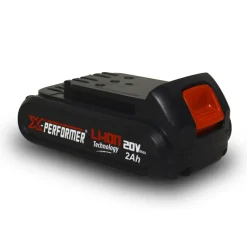 X-PERFORMER - Batterie concept 20v lithium 2 ah compatible uniquement pour la gamme d'outils x-performer