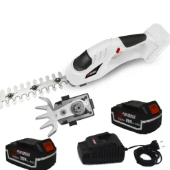 X-PERFORMER - Cisaille de jardin portative - sculpteur de haies 2 en 1 - 20v - xperformer xpcsth20li - 2 batteries 2ah et chargeur