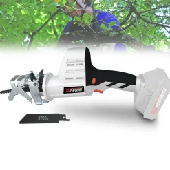 X-PERFORMER - Scie a ebrancher portative 20v coupe bois et metal 2700 t-min xperformer xpcbr20li - 2 batteries 2ah et double chargeur