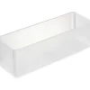 YAMAZAKI - Set de 2 rangements empilables tower 24 x 8 x 7,2 cm