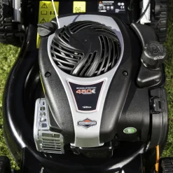 YARD FORCE - Tondeuse à gazon thermique autotractée - 46cm - moteur briggs & stratton 450e 125cc - gm b46ck