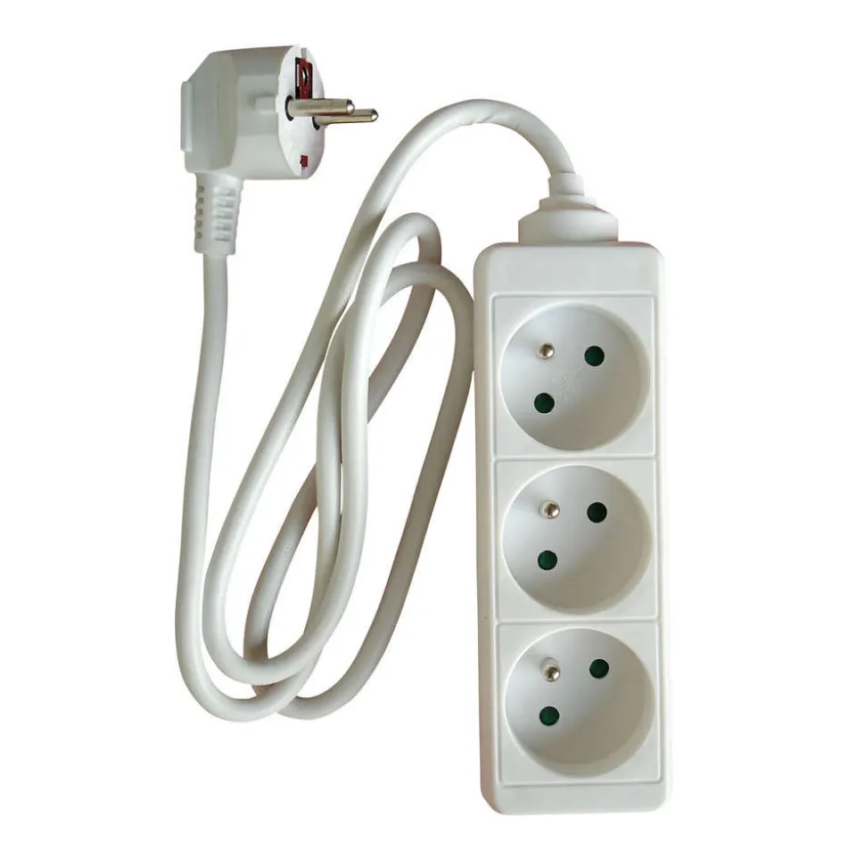 ZENITECH - Multiprise 3x16 A pour aquarium : longueur câble 1 mètre