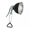 ZOO MED - Support de lampe zoomed deluxe porcelaine clamp lampe 14cm pour terrarium