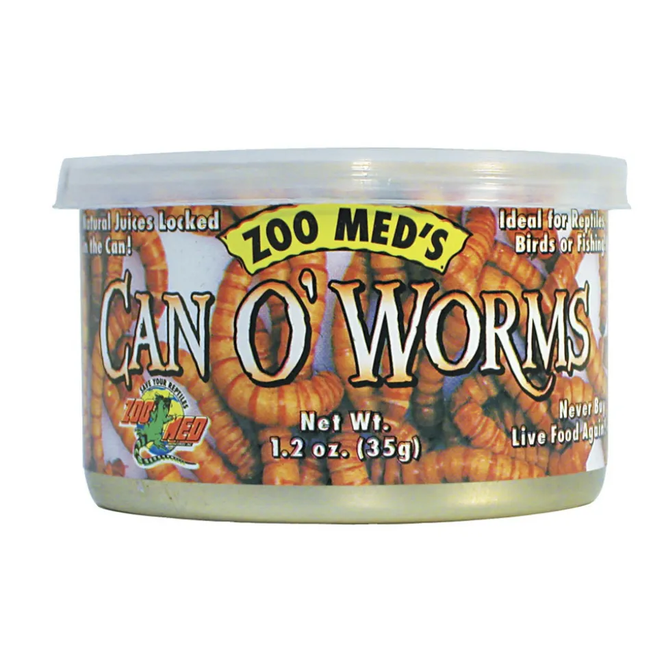 ZOO MED - Vers de farine de taille moyenne 35 g zm-42e pour reptiles et petits animau